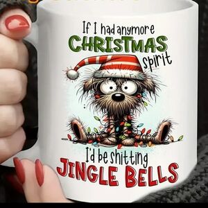 NEW Handmade Funny Holiday Mugs Several designs.  Crazy Cat.